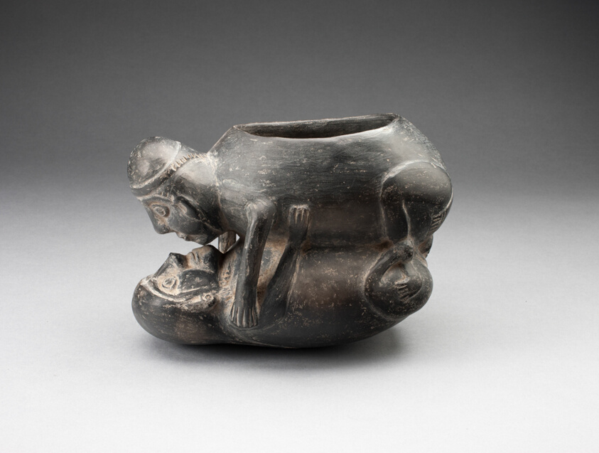 Jar in the Form of an Erotic Scene