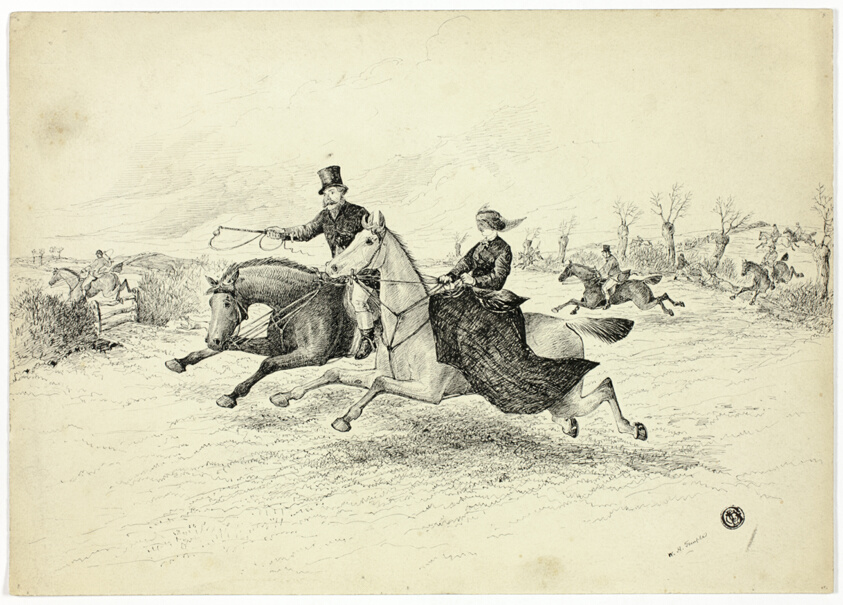 Fox Hunt, Lady and Gentleman Riders