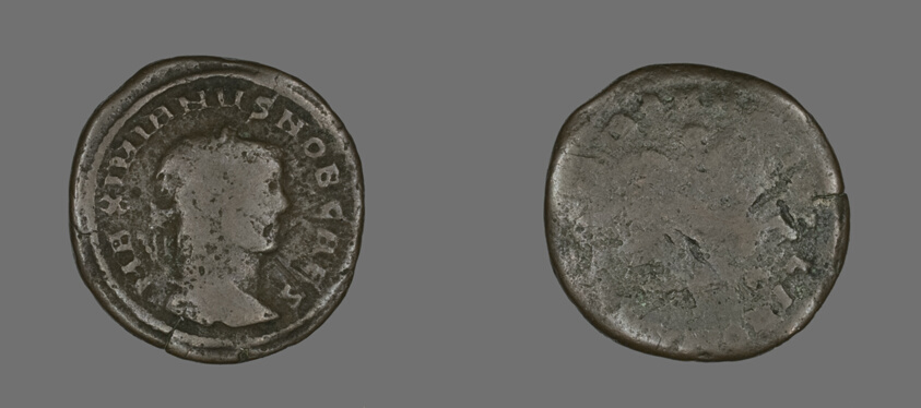 Coin Portraying Emperor Galerius
