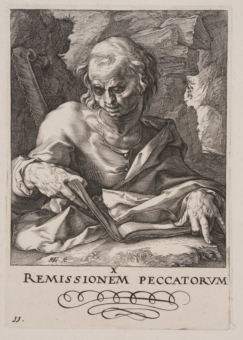 St Simon, from Christ, the Apostles and St Paul with the Creed