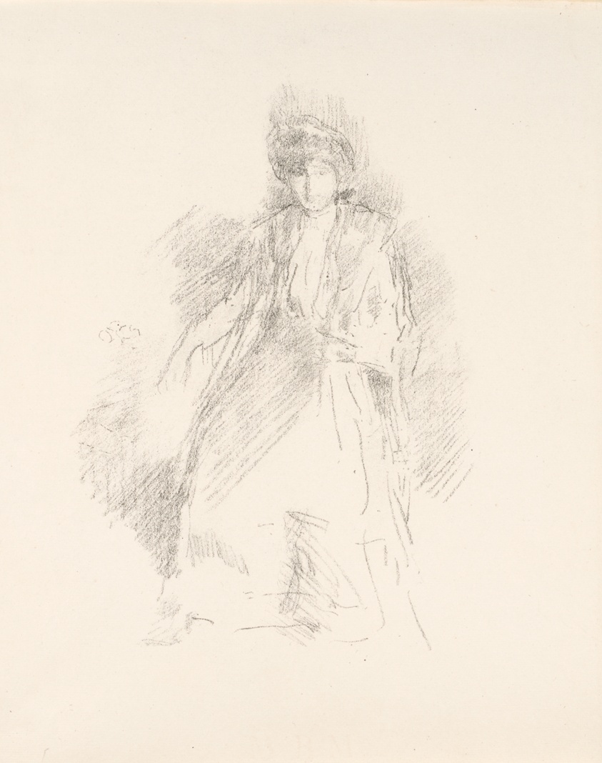 Portrait of a Young Woman Wearing a Hat [Miss Seaton]