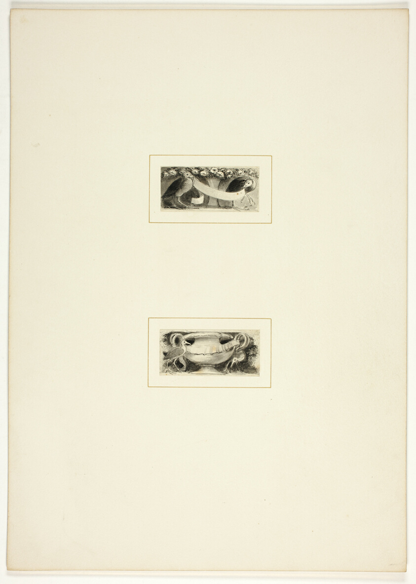 Study for a plate from The Triumphs of Temper, in the 1796 Royal Engagements Pocket Book