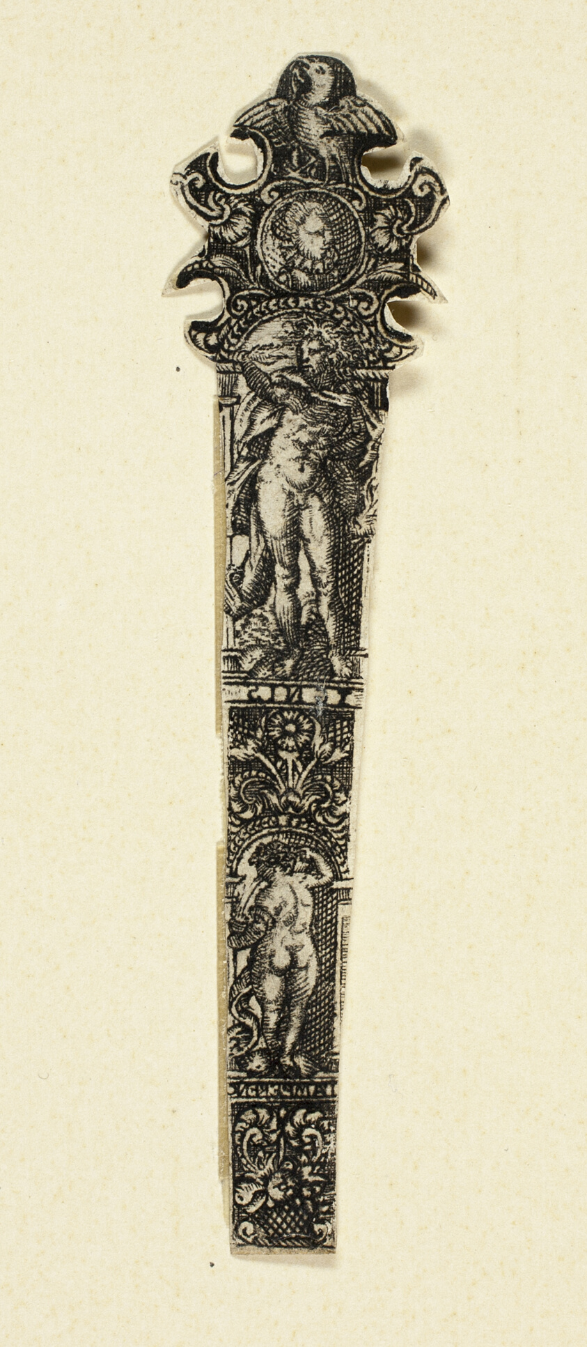 Ornamental Design for Knife Handle with Fire, from The Four Elements
