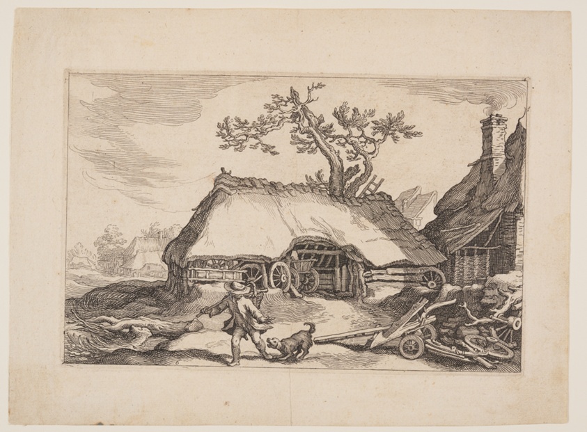 Plate 6, from Landscapes with Farmhouses