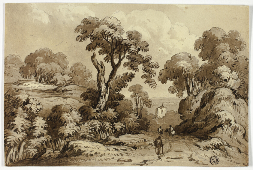 Lane Scene, Dorking