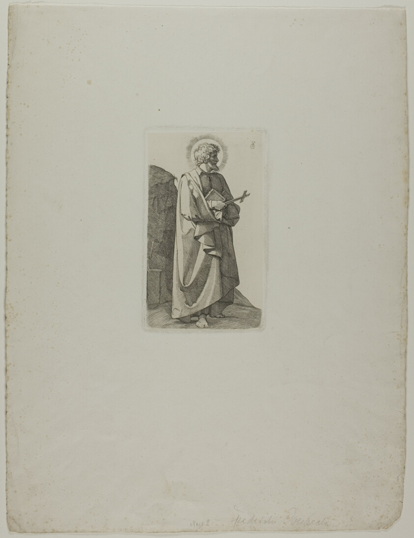 Saint Philip Neri with Cross and Book