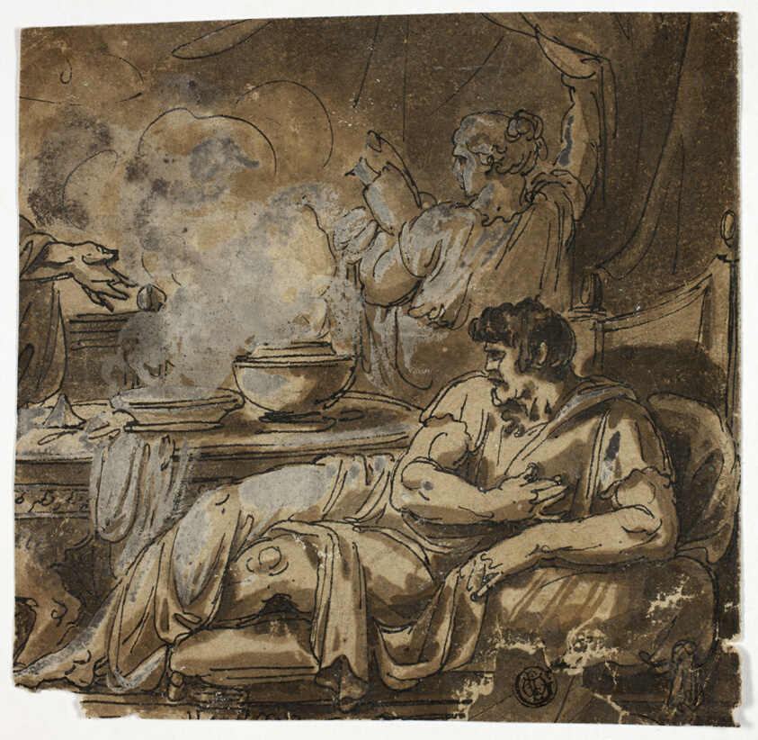 Magician Healing Sick Man