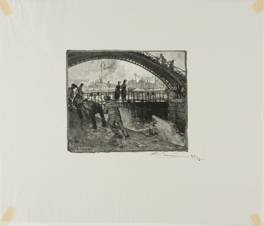 Lock of the Canal Saint-Martin