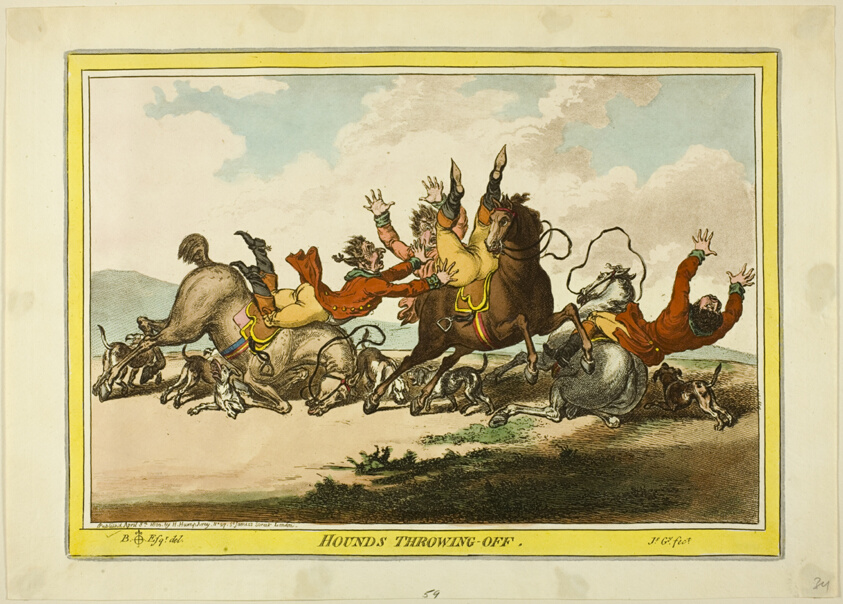 Hounds Throwing Off