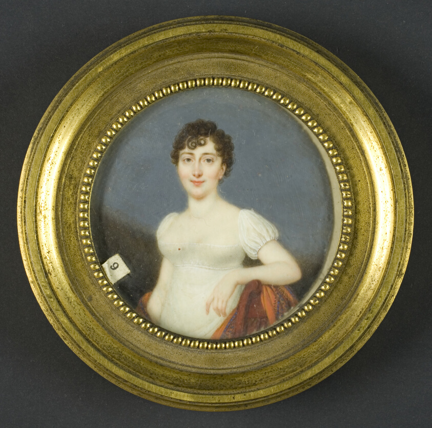 Portrait of Mlle. de Stael