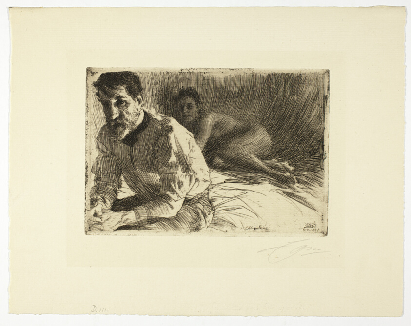Augustus Saint Gaudens II (Saint Gaudens and His Model)
