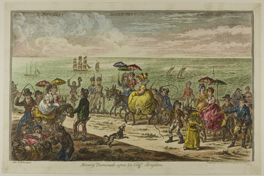 Morning Promenade Upon the Cliff, Brighton