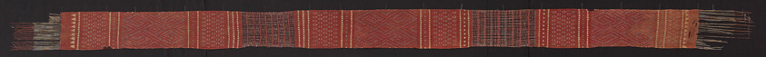 Ceremonial Textile (mbesa tali tau batu or pewo)