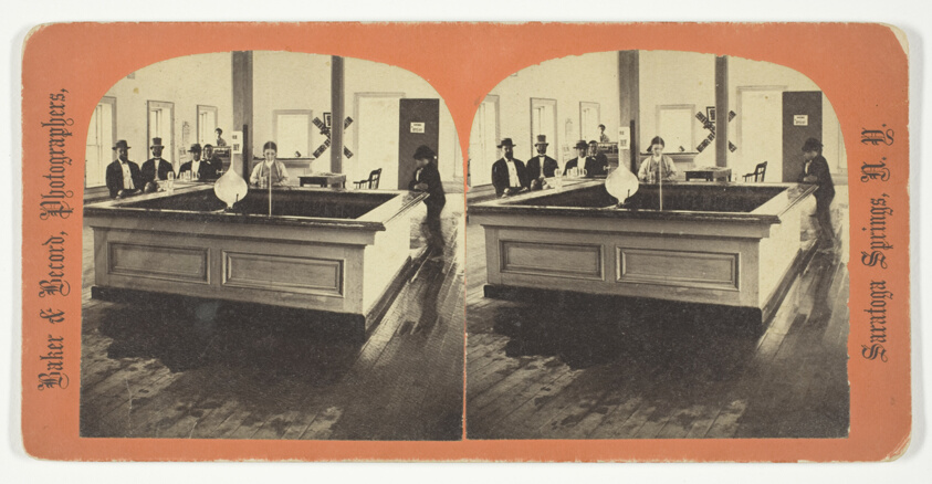 Geyser Spring, from the series "Saratoga Springs, N. Y."