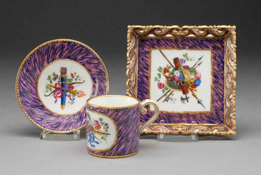 Coffee Cup, Saucer, and Tray