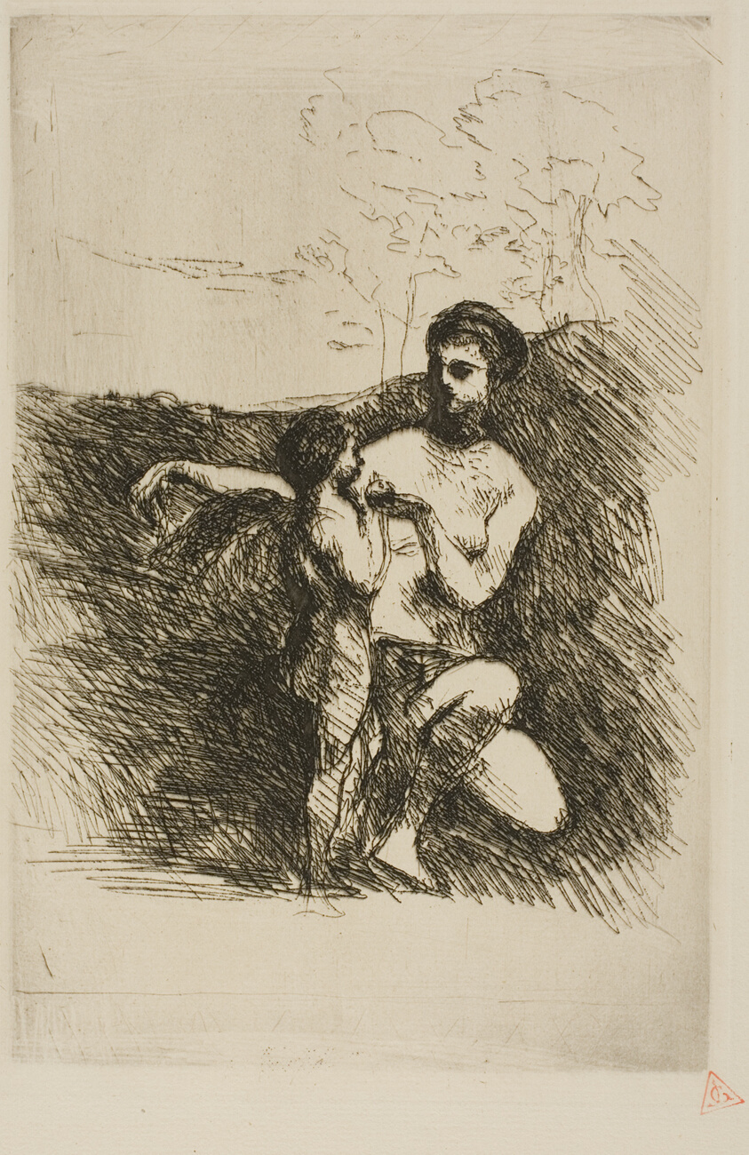 Venus Clipping Cupid's Wings, second plate