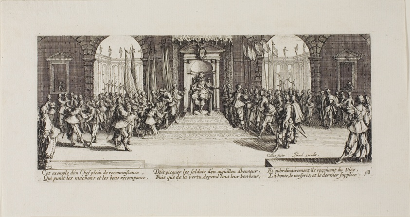 Distribution of Rewards, plate eighteen from The Miseries of War