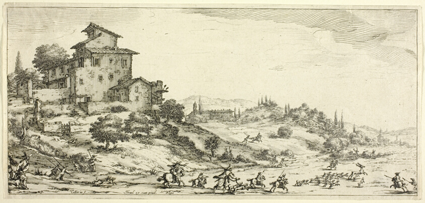The Stag Hunt, from Various Scenes Designed in Florence