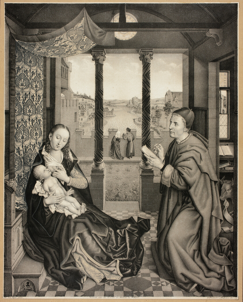 Saint Luke Painting the Madonna, from Galerie des Frères Boisserée