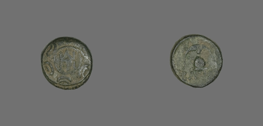 Coin Depicting a Shield