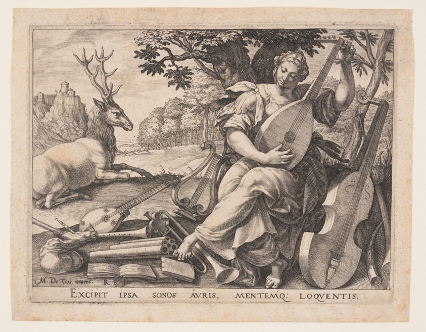 Hearing, from The Five Senses