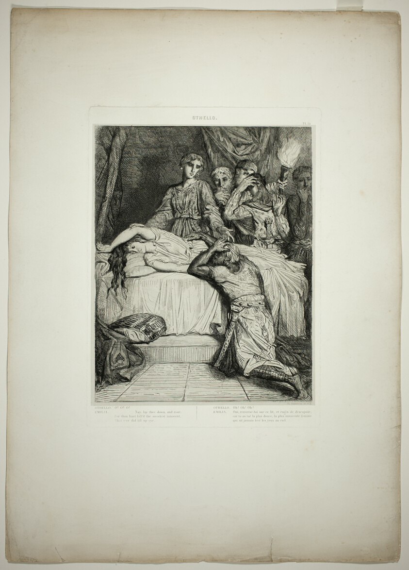 Oh! Oh! Oh!, plate fourteen from Othello