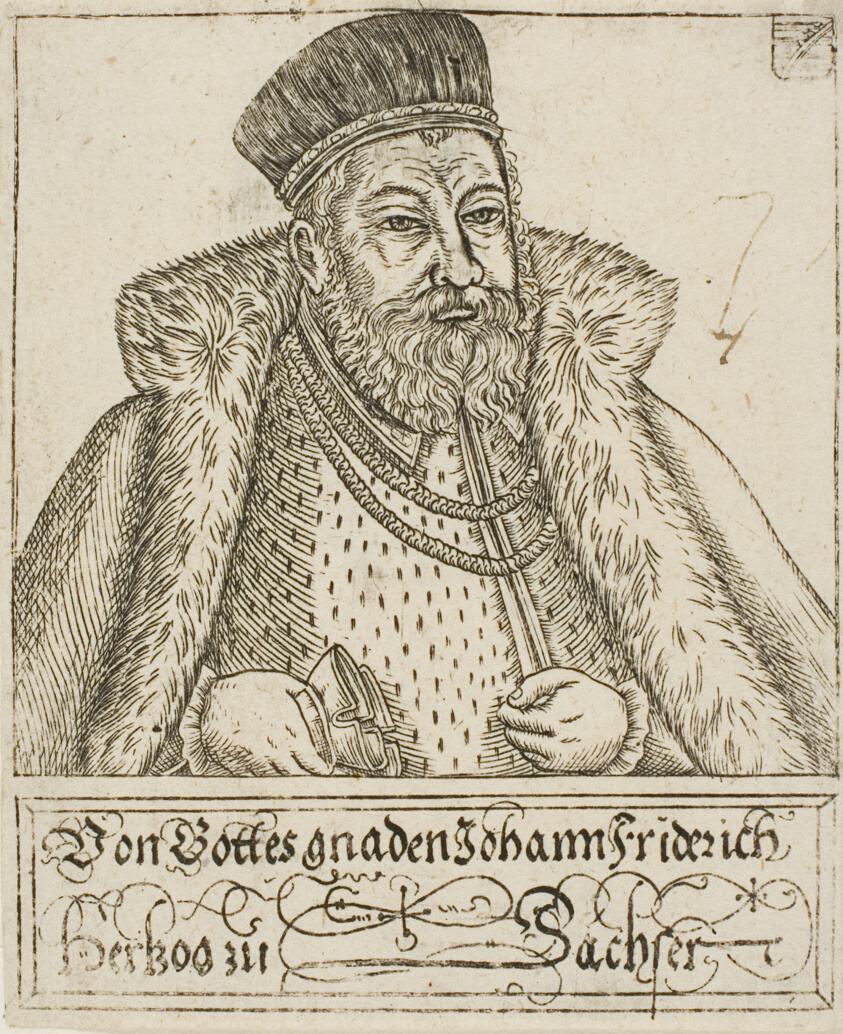 Johann Friedrich, from Saxon Dukes and Electors