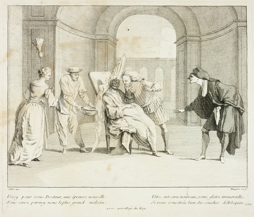 Plate from Livre de Scènes Comiques