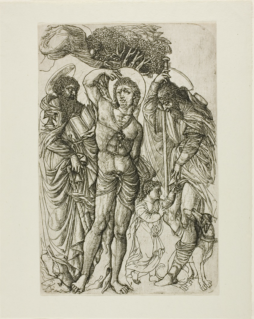 Saint Sebastian, Saint Anthony, and Saint Roch