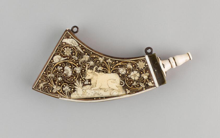 Powder Flask for Archduke Mathias of Austria (Emperor 1612-19)