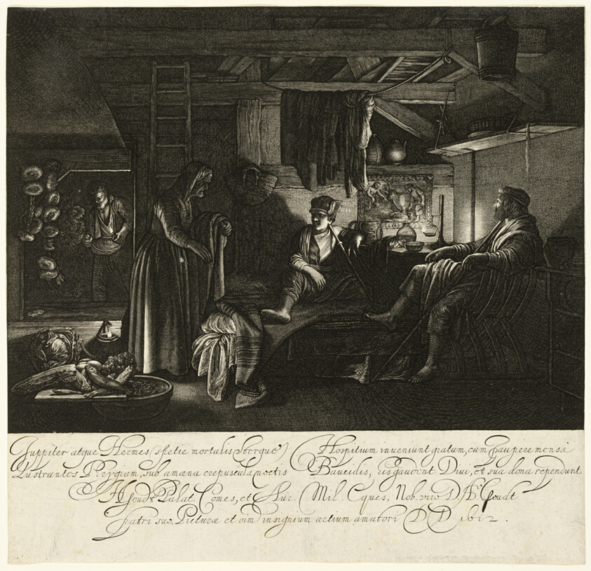 Jupiter and Mercury in the House of Philemon and Baucis