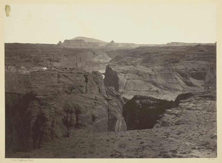 Cañon of the Colorado River, near Mouth of San Juan River, Arizona