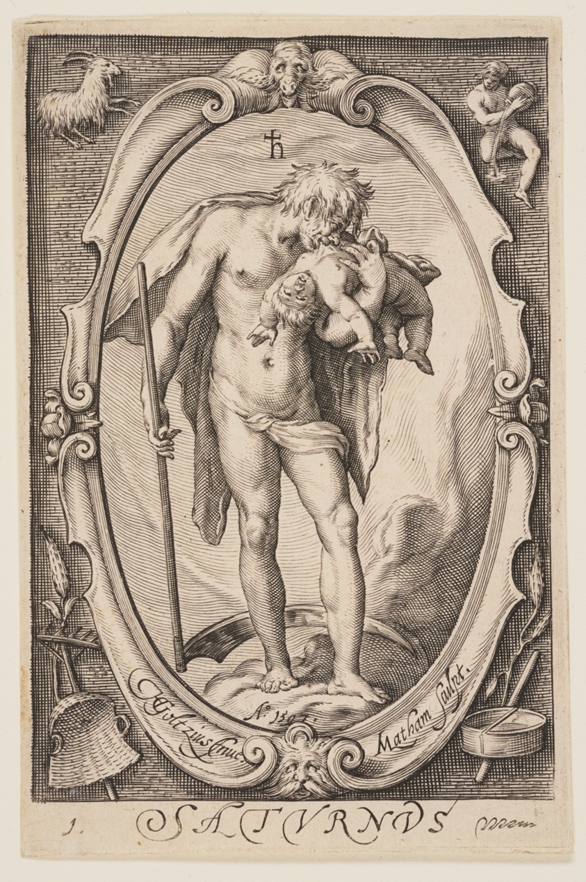 Saturnus (Saturn), from The Seven Planets