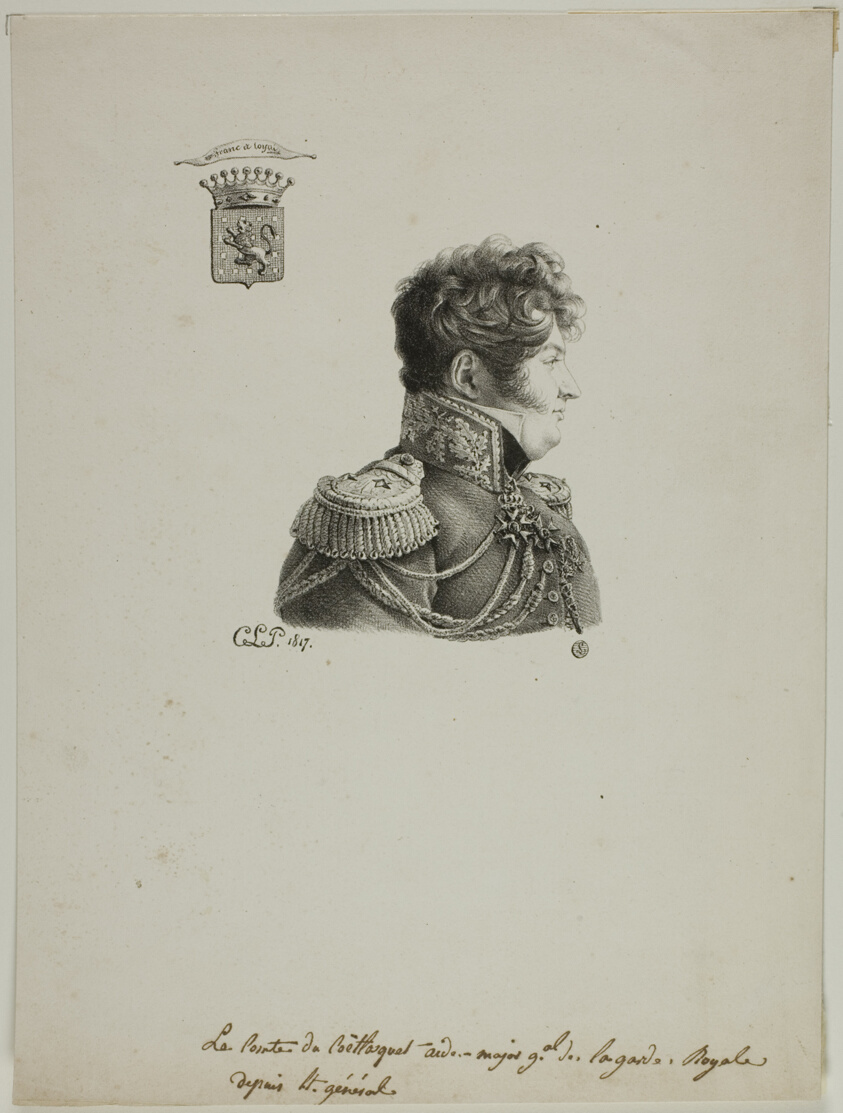 Portrait of Général Comte de Coetlosquet