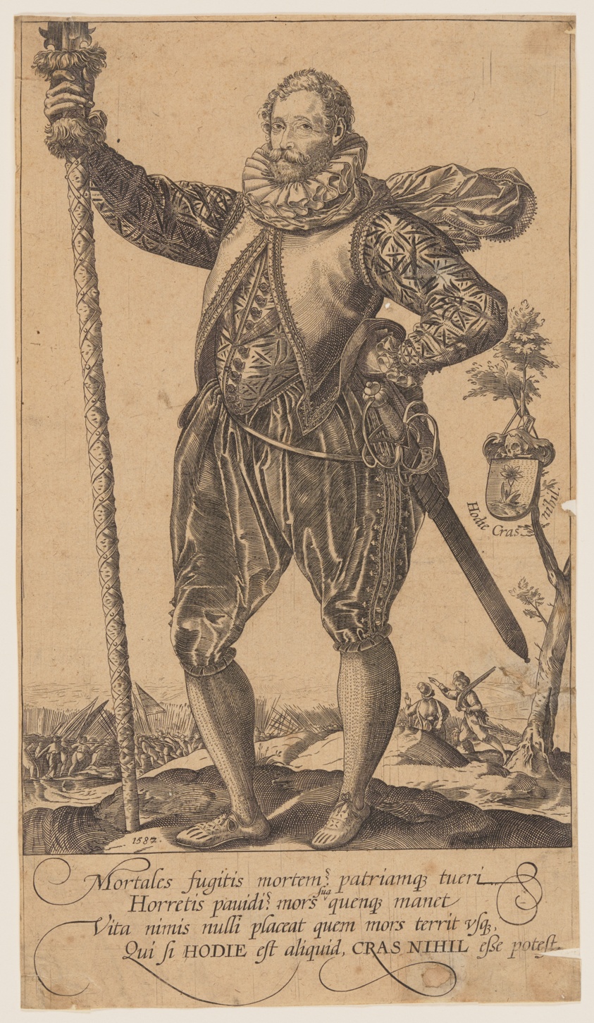 A Pike-Man Turned to Left