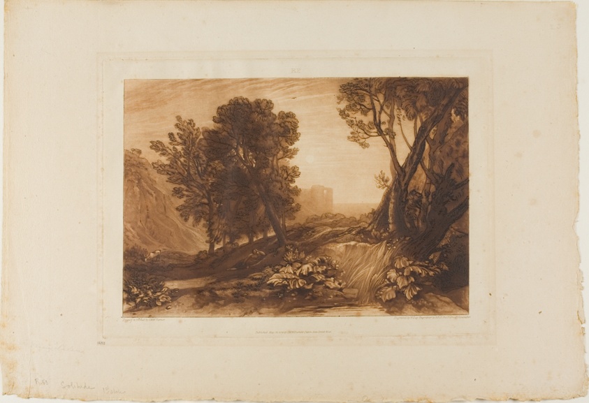 Solitude, plate 53 from Liber Studiorum