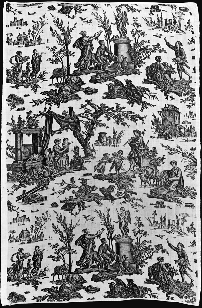 Le Sacrifice à l'Amour (Offrande à l'Amour) (Furnishing Fabric)