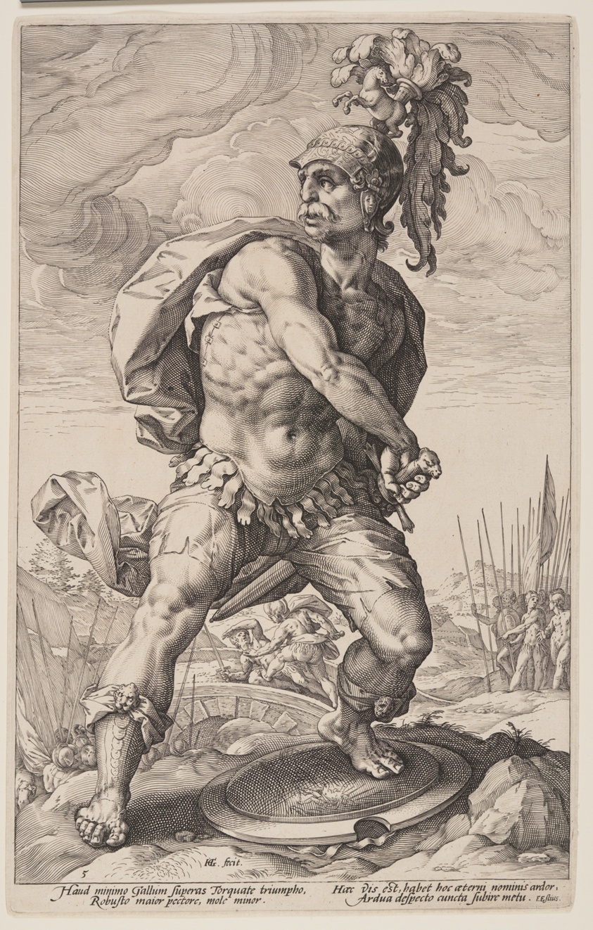 Titus Manlius Torquatus, from The Roman Heroes