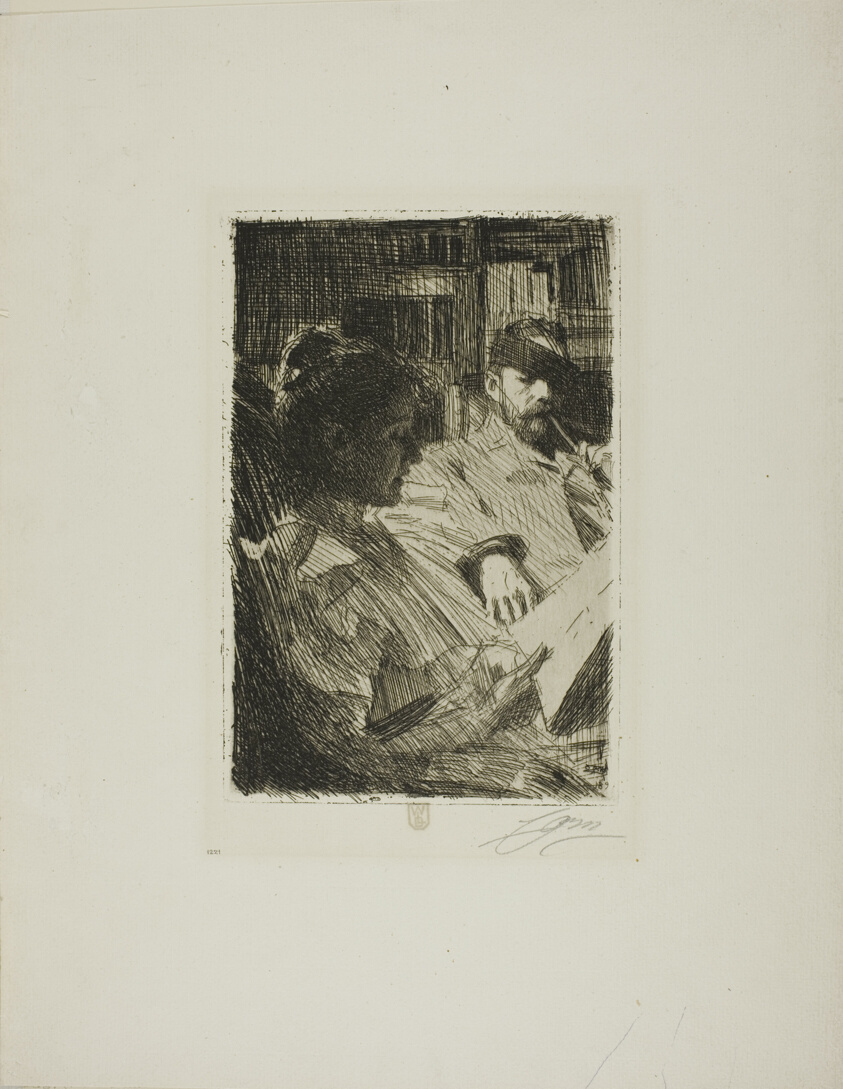 Reading (Mr. and Mrs. Charles Deering)