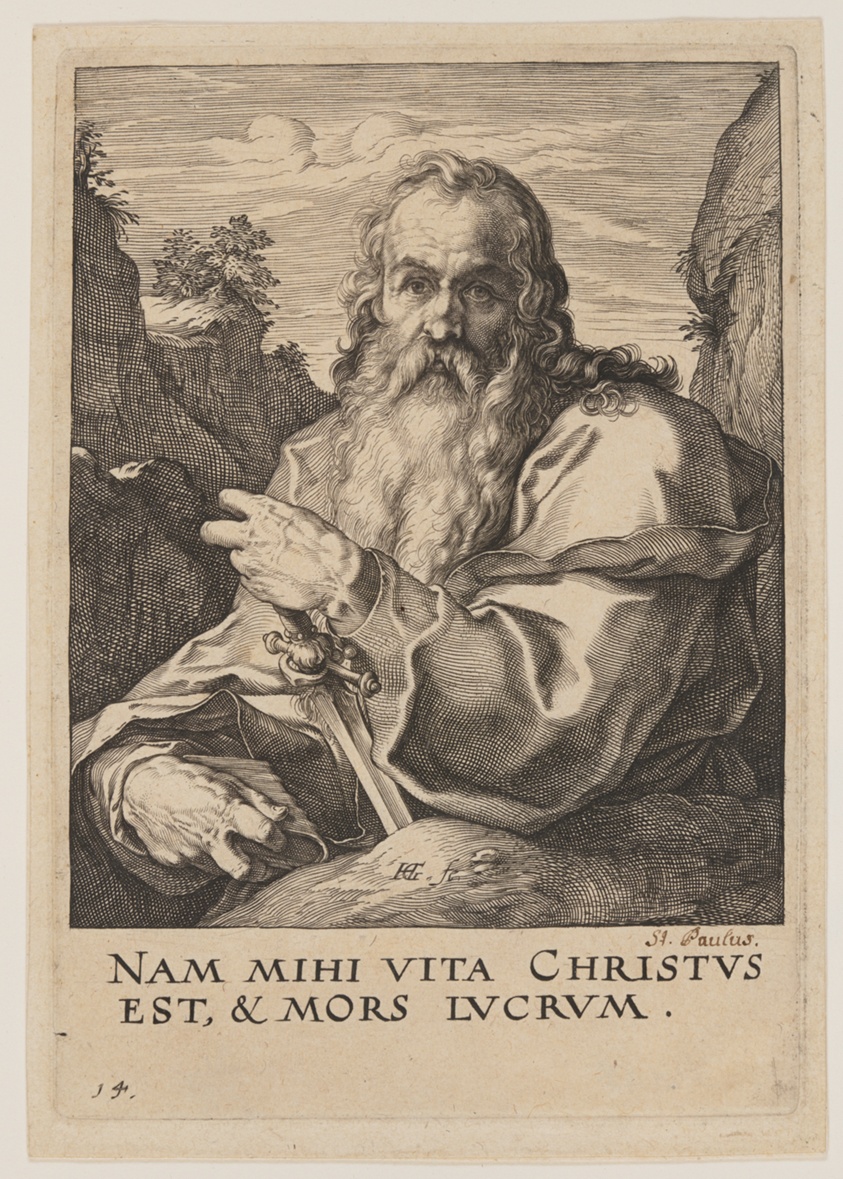St Paul, from Christ, the Apostles and St Paul with the Creed