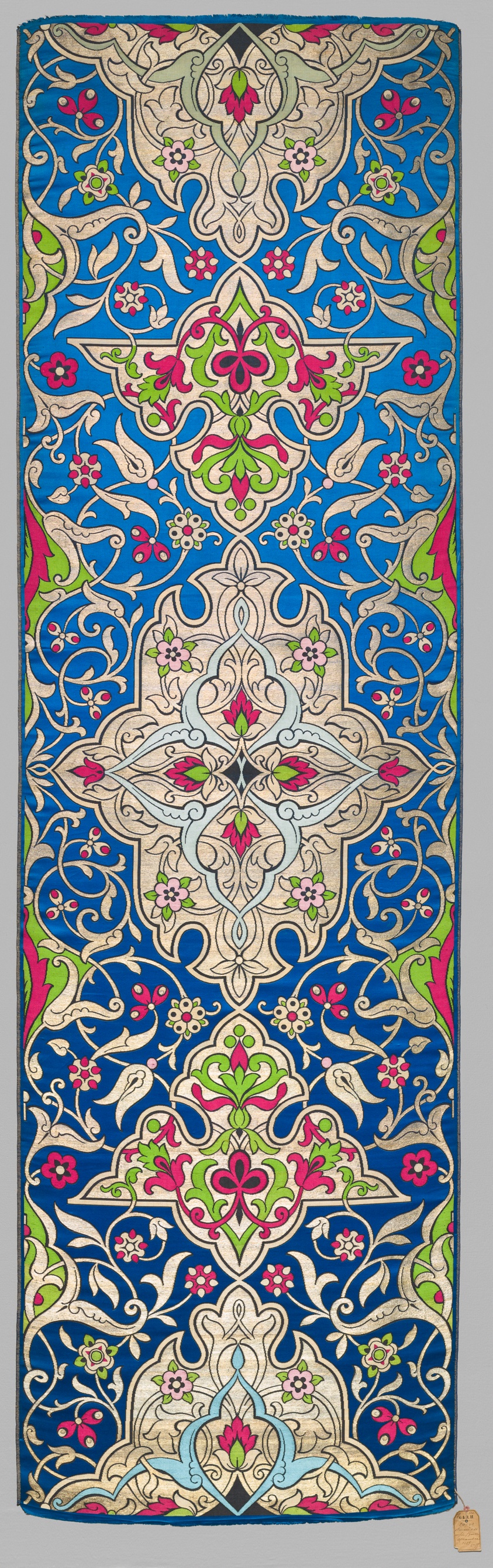 "Alhambra" textile panel with double border