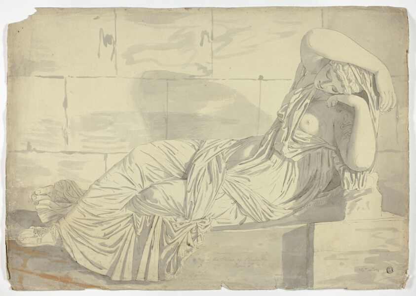 Study after the antique: the Sleeping Ariadne