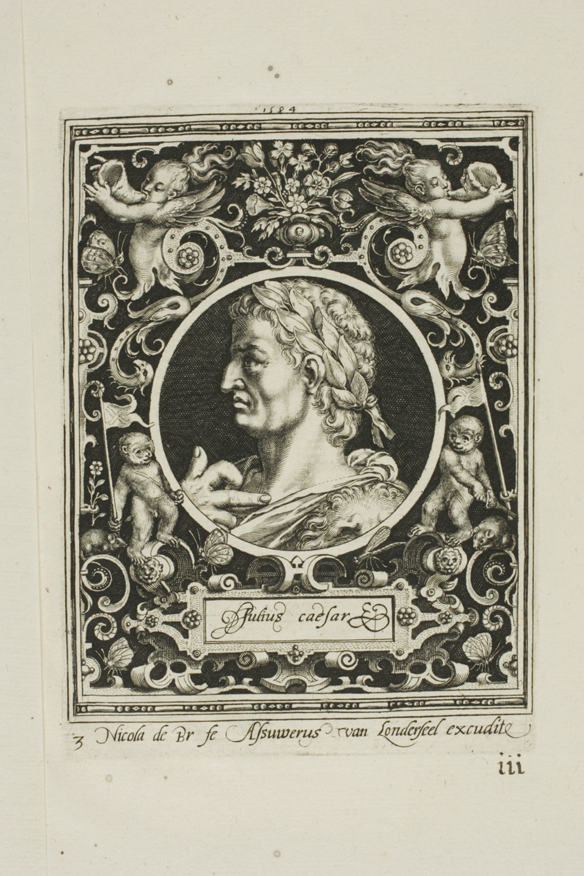 Julius Caesar, plate three from The Nine Worthies
