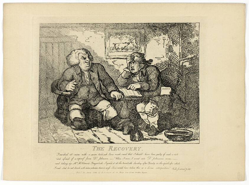 The Recovery, from Boswell's Tour of the Hebrides