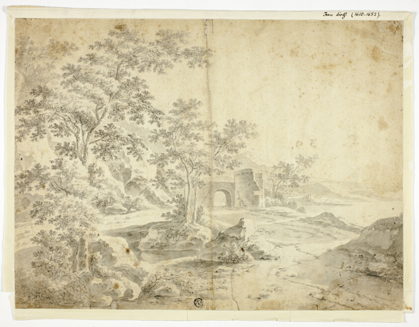 Landscape with Ruin by Water