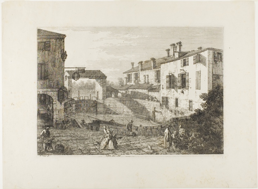 Le Porte Del Dolo, from Vedute