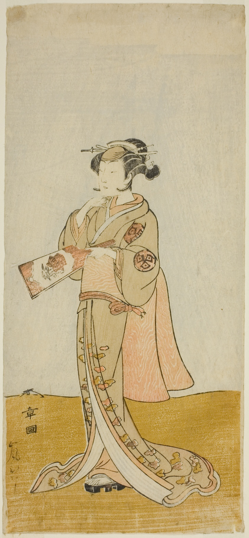 The Actor Arashi Hinaji in an Unidentified Female Role