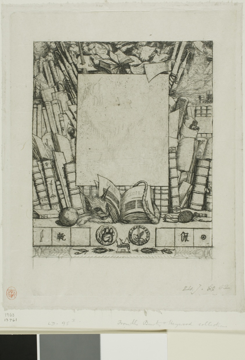 Design for a Frame for the Portrait of Armand Guéraud