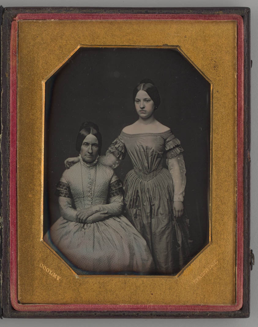Untitled (Portrait of Seated Woman and Standing Girl)