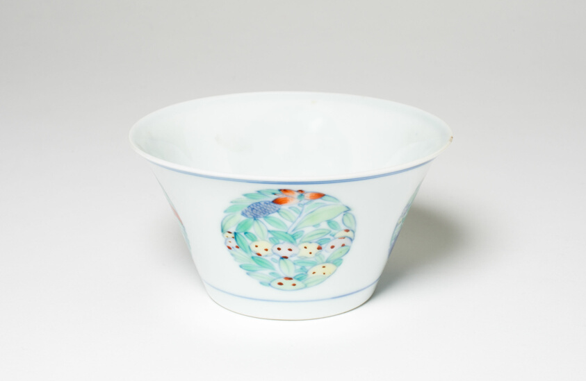 Bowl with Medallions of Flowers